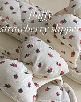 Strawberry slipper 미끄럼방지 층간소음방지 밑창